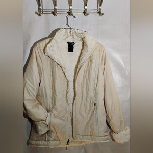 Women's North FaceFaux  Lined Quilted Jacket Size Small